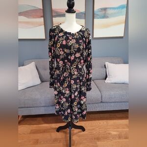 Loft plus belted dress 16 GUC